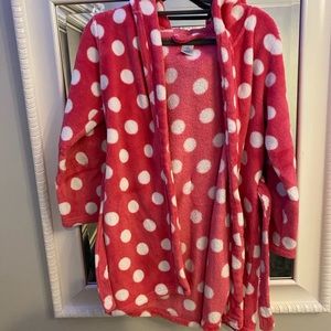 Cute girls bath robe